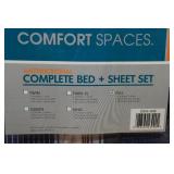 Comfort Spaces Antimicrobial Complete Bed & Sheet Set - Full