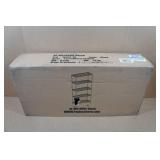 5-Tier Wire Rolling Shelf - Black