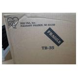 *6* Clear Storage Bins