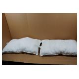 Set of 2 Down Alternative Pillows - 20"x36"