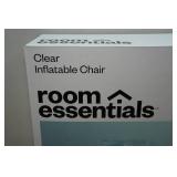 Room Essentials Clear Inflatable Chair