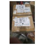 YUYI 24.8 in. 2-Light Matte Black Wall Sconce, Vanity light, Modern Wall Light for Living Room, Bathroom, Bedroom (Set of 2)