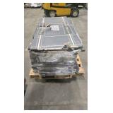 MSI Madison Celeste 24 in. x 48 in. Polished Porcelain Stone Look Floor and Wall Tile (400 sq. ft.)