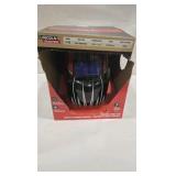 Lincoln Electric Auto-Darkening Welding Helmet with Variable Shade Lens No. 7-13 (1.73 x 3.82 in. Viewing Area), Red Fierce Design