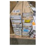 (14) Commercial Electric 1-Pack 48 in. 4000 Lumens Integrated LED White Wraparound Light 4000K Bright White