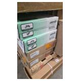 (14) Old Mill Brick 7.625 in. x 2.25 in. x 0.625 in. Millhouse Thin Brick Singles - Flats (Box of 42)