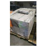 Daltile Lamora Nero Marble 24 in. x 24 in. Matte Porcelain Floor and Wall Tile (378 sq. ft.)