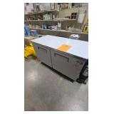 VEVOR 60 in. Commercial Refrigerator Sandwich & Salad Prep Table, 16.4 cu. ft. Stainless Steel Refrigerated Food Prep Station