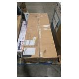 Legrand On-Q 42 in. (45.28 in. Total) Wi-Fi Ready Structured Media Plastic Enclosure with Trim Ring and Hinged Door