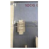 (2) Home Decorators Collection Keighley Integrated LED Chrome and Crystal Indoor Wall Sconce Light Fixture