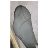 (2) Delta 29-3/4 in. x 55-1/2 in. x 1/4 in. (6mm) Frameless Sliding Bathtub Door Glass Panels in Tranquility (For 50-60 in. Doors)