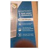 Williams Monterey Top-Vent Wall Heater 50,000 BTUH, 70% AFUE, Natural Gas