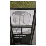 6 ft. x 10 ft. Outdoor Waterproof Roof for Chain Link Dog Kennel