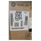 GE 30 in. Convertible Wall-Mount Range Hood with Light in Stainless Steel