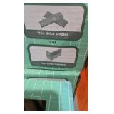 (11) Old Mill Brick 7.625 in. x 2.25 in. x 0.625 in.Millhouse Thin Brick Singles - Corners (Box of 18