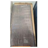 (8) Cap A Tread Brown Oak 47 in L x 12.15 in W x 42.92 mm T Vinyl Overlay Stair Tread and Reversible Riser Kit