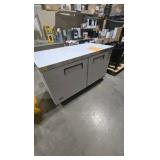 VEVOR 60 in. Commercial Refrigerator Sandwich & Salad Prep Table, 16.4 cu. ft. Stainless Steel Refrigerated Food Prep Station