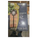 Hampton Bay Birmingham 155 Lumen Low Voltage Oil Rubbed Bronze Integrated LED Weather Resistant Outdoor Landscape Path Light(3-Pack)