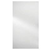 (2) Delta 27-3/8 in. x 63-1/8 in. x 1/4 in. (6mm) Frameless Pivoting Shower Door Glass Panel in Clear (For 30-33 in. Doors)