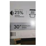 Broan-NuTone MTR Series 30 in. 350 Max Blower CFM, Convertible Under Cabinet Range Hood, Stainless Steel, ENERGY STAR
