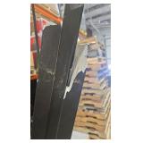 Steves & Sons Regency 42 in. x 80 in. 8-Panel RHIS Hickory Stain Mahogany Fiberglass Prehung Front Door