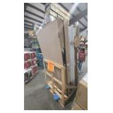 pallet of doors