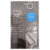 Oatey Designline 32 in. Stainless Steel Linear Shower Drain with Tile-In Pattern Drain Cover