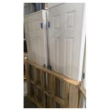 pallet lot of doors