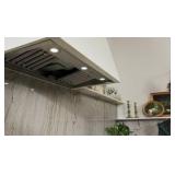 GE 30 in. Smart Insert Range Hood with Light in Stainless Steel