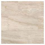 Daltile St. Clamont Ivory Marble 15 in. x 30 in. Glazed Porcelain Floor and Wall Tile (196 sq. ft.)
