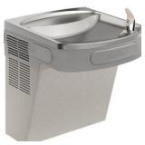 Elkay Wall Mount ADA Cooler Filtered Refrigerated Drinking Fountain Light Gray Granite