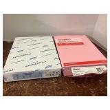 Pink and Blue Copy Paper