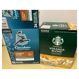 Caribou and Starbucks K-Cups