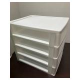Four Drawer Organizer and Post-It Notes