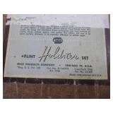 (EW5) Vintage Wood Flint Knife Hold...