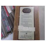 (EW5) Vintage Wood Flint Knife Hold...