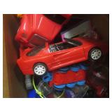 (F-1) Tote and Box Full of Assorted...