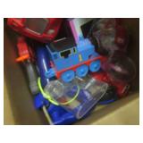 (F-1) Tote and Box Full of Assorted...