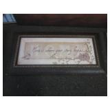 (F-2) Assorted Wall Decor 2 Canvas ...