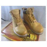 (CS) Pair of Elk Wood Leather Work ...