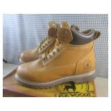 (CS) Pair of Elk Wood Leather Work ...