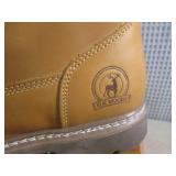 (CS) Pair of Elk Wood Leather Work ...