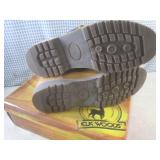 (CS) Pair of Elk Wood Leather Work ...