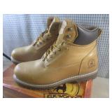 (CS) Pair of Elk Wood Leather Work ...