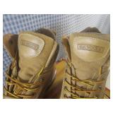 (CS) Pair of Elk Wood Leather Work ...