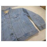 (BR1) J Jill Lined Denim Jacket Siz...