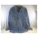 (BR1) Faded Glory Denim Long Sleeve...