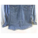 (BR1) Faded Glory Denim Long Sleeve...