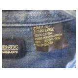 (BR1) Faded Glory Denim Long Sleeve...