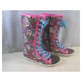(BS) Pair of Circo Groovy Knee High...